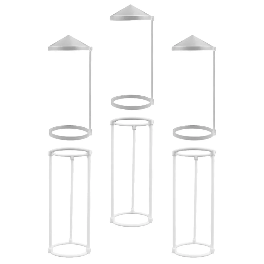 3 Sets Small Atomizer Holder Portable Humidifier Humidifer Air Shield Splash Guard for Rockery Plastic