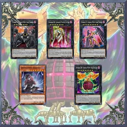 Yugioh Cartão Deck, DIY Gimmick Puppet Cards, Não Original Mestre Duelo, 55pcs