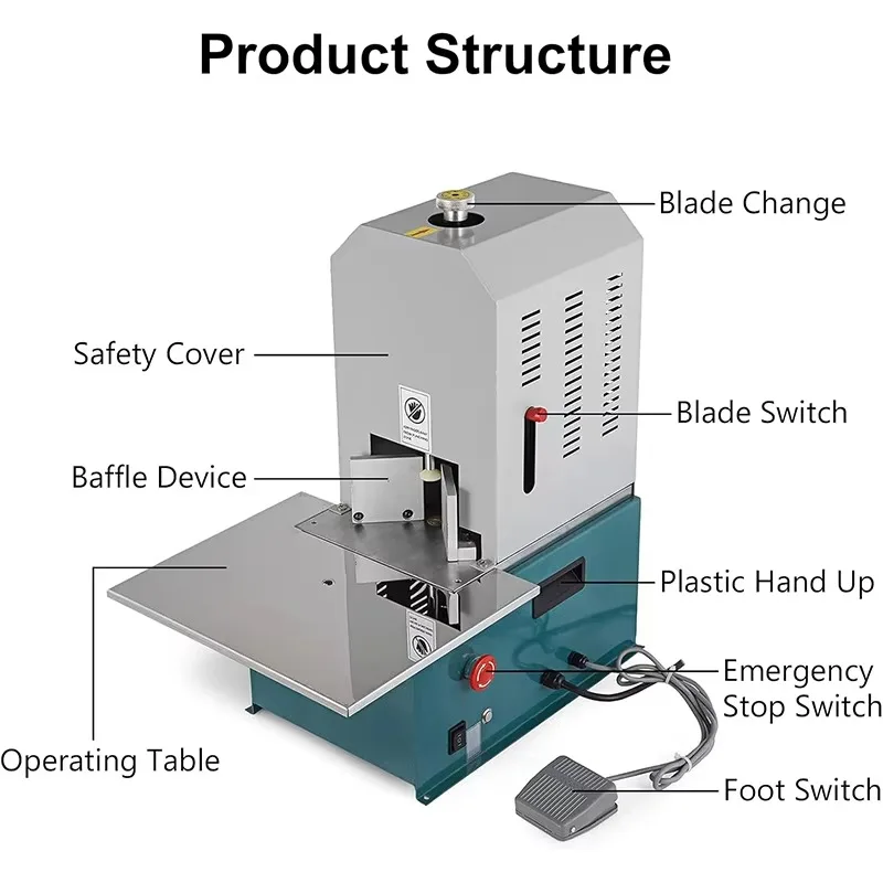 Electric Round Corner Cutting Machine 70mm Thickness PLC Control For PVC Card Paper Book Album Business Card Trimming