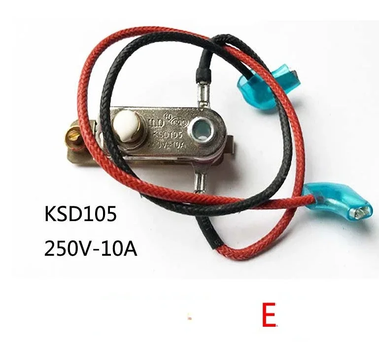 1PCS for Midea electric pressure cooker pressure switch KSD105/KSD101 temperature control switch accessories