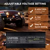 14.6V 100A Lifepo4 充電器調整可能なバッテリー充電器 LCD ディスプレイ付き電動スクーターオートバイゴルフカート電動自転車用 2