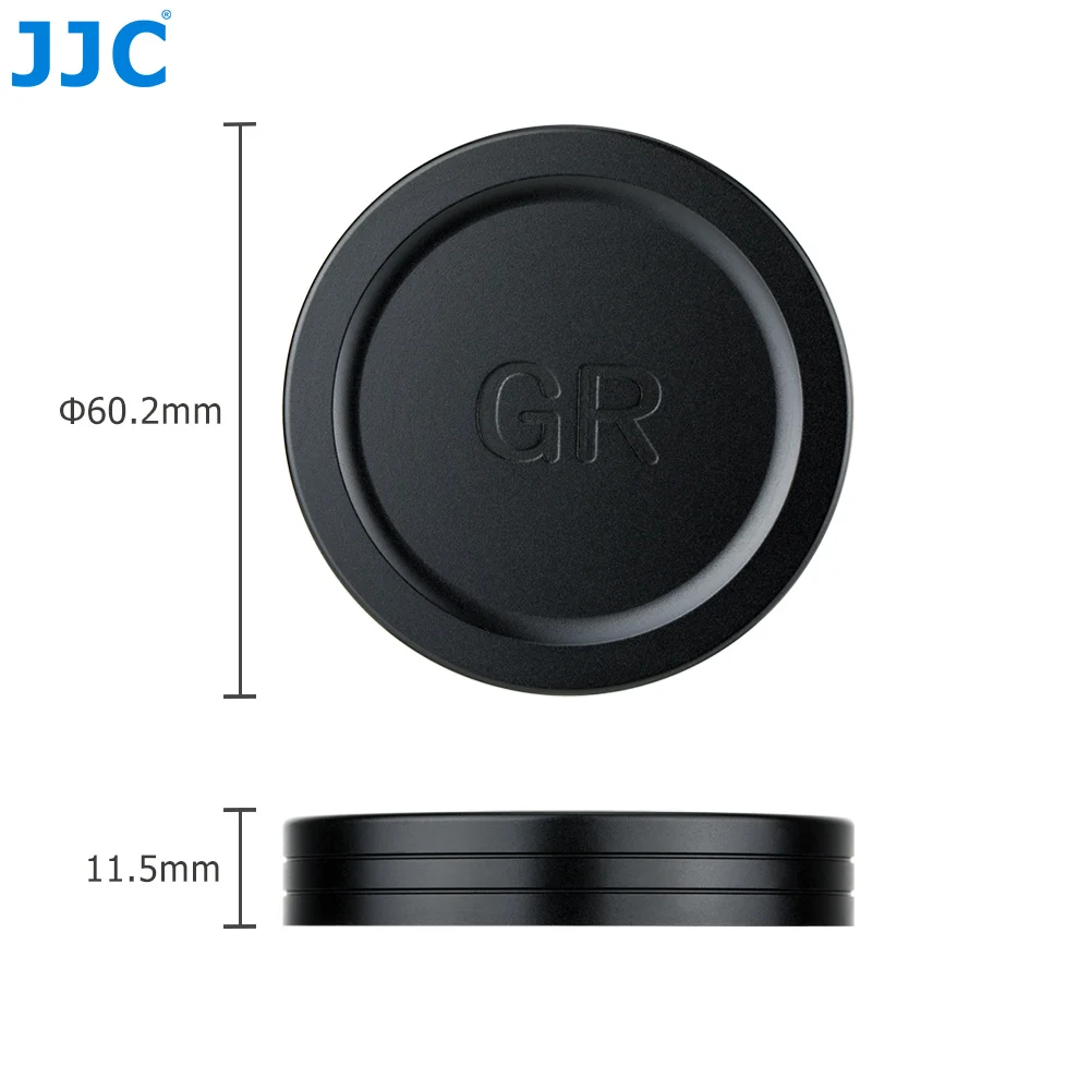 JJC-Protector de tapa de lente a prueba de polvo para Ricoh GR3x HDF GR IIIx HDF GR III GR II GR3x GR3 GR2, accesorio de fotografía para cámara