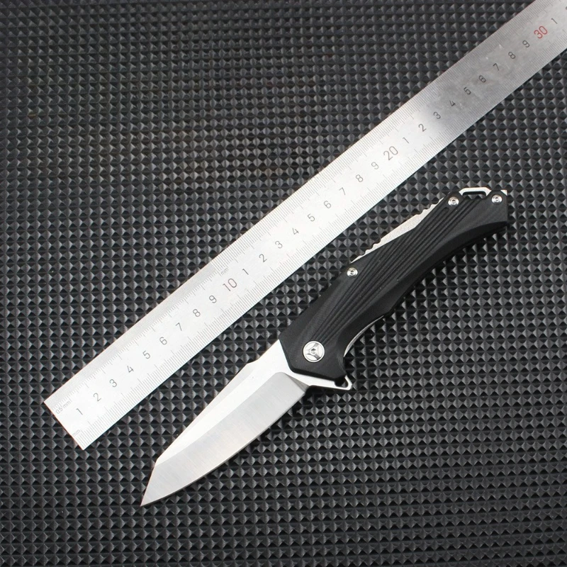 

Portable Outdoor Camping Folding Knife 5CR13 Blade G10 Handle Pocket Survival Tactical Hunting Fruit Utility Knives EDC Tools