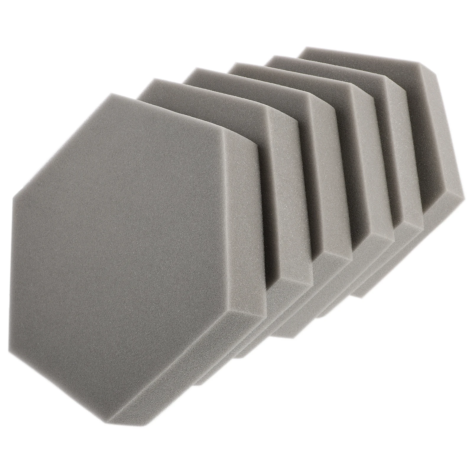 

6 Pcs Sound-absorbing Cotton Reduction Panels Sponge Acoustic Dampening Hexagon Insulation Wall