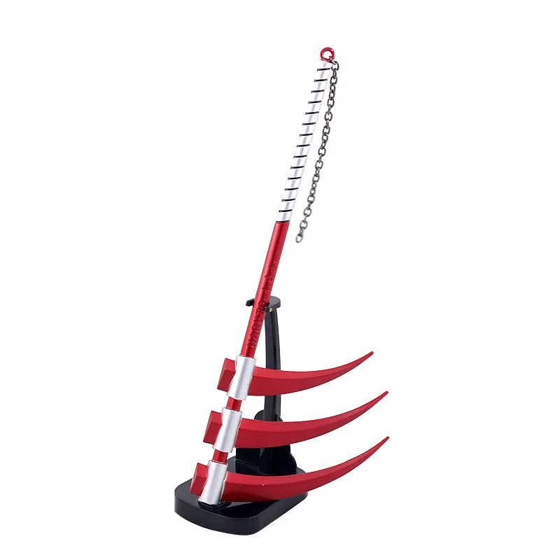 9.84inch/25cm Akatsuki Organization Hidan Weapon Death Bloody March Sickle Alloy Craft Model Anime Naruto Peripherals Toys Gifts view 5