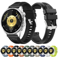 22mm Original Silicone Strap for Huawei Watch GT 6 6Pro 46mm Smart Watch Band for Huawei Watch 5 4/GT5 Pro GT 5 4 3 2 46mm Belt