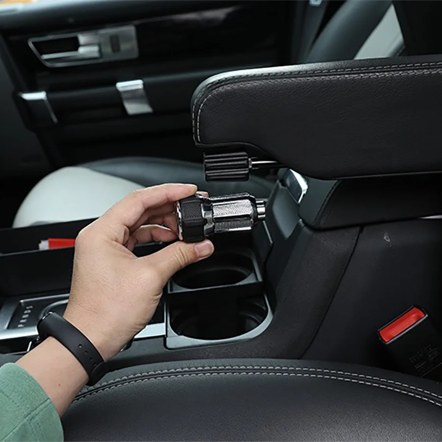 Voor Land Rover Discovery 4 2009-2016 Freelander 2 2007-2015 Range Rover Sport 2 Stuks Auto Console armsteun Doos Instelknop