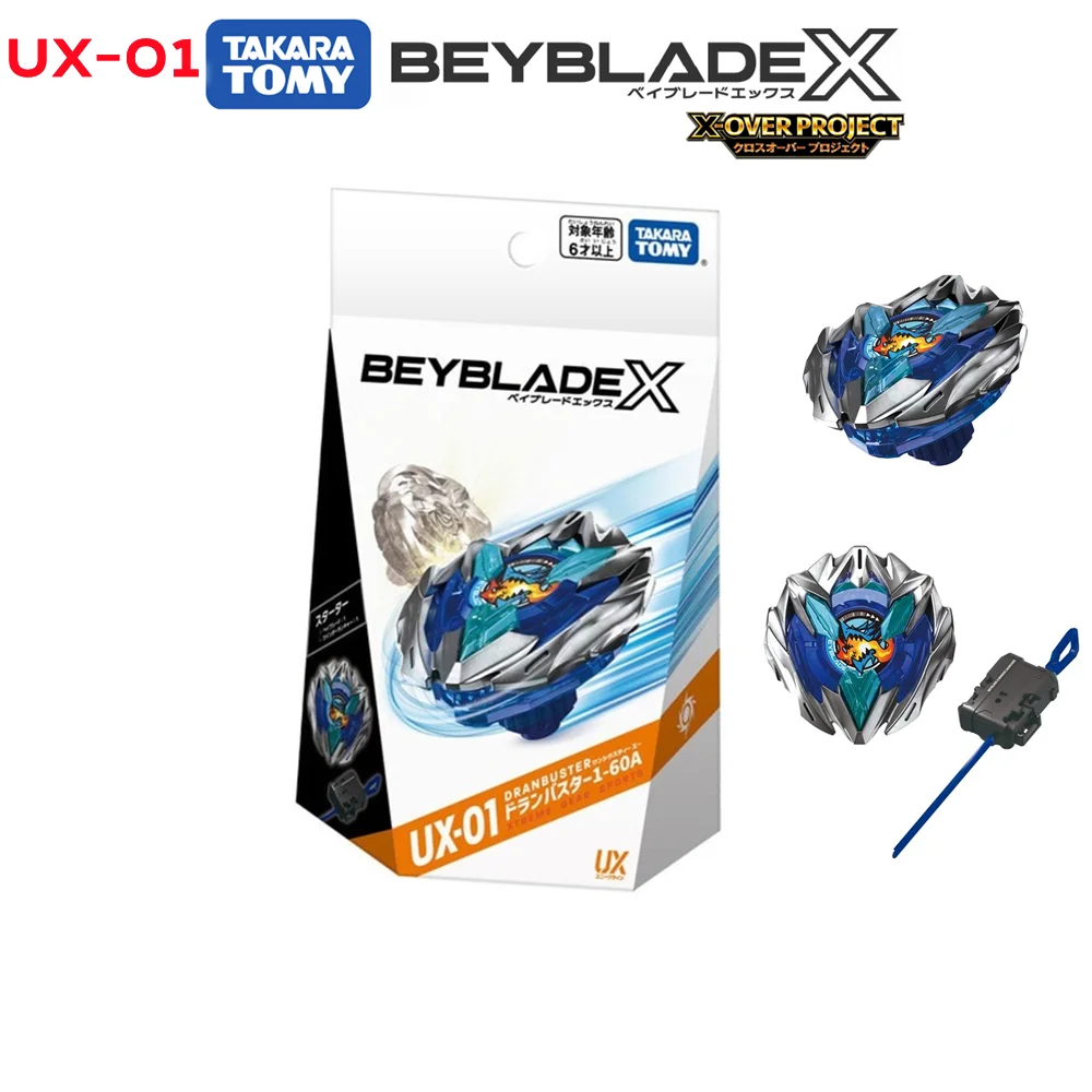 

Оригинальный TAKARA TOMY BEYBLADE UX-01 Starter Dran Buster 1-60A