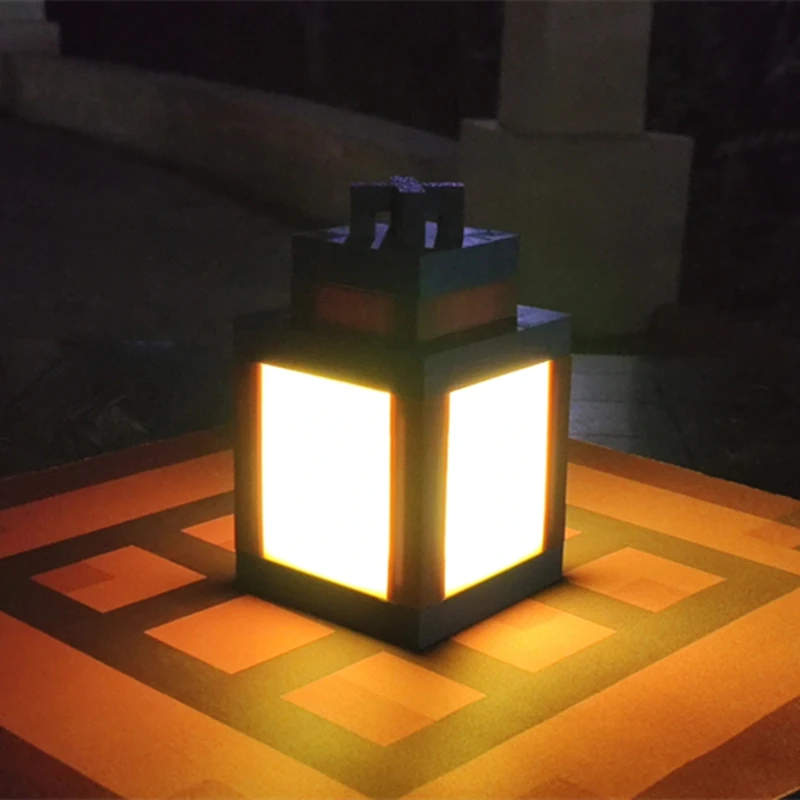 Gaming Lantern inspired gamer gift and usb night light decor Night Lamp Birthday Gift Kids Bedroom Decoration Gamer Room Decor