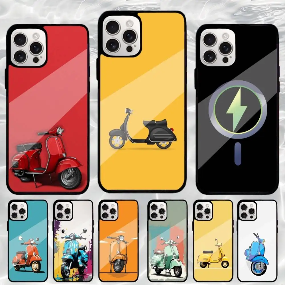 

V-Vintage Moto V-VespaS Phone Case For iPhone17,16,15,14,13,12,11 Plus,Pro Max Magnetic For Magsafe Wireless Charging