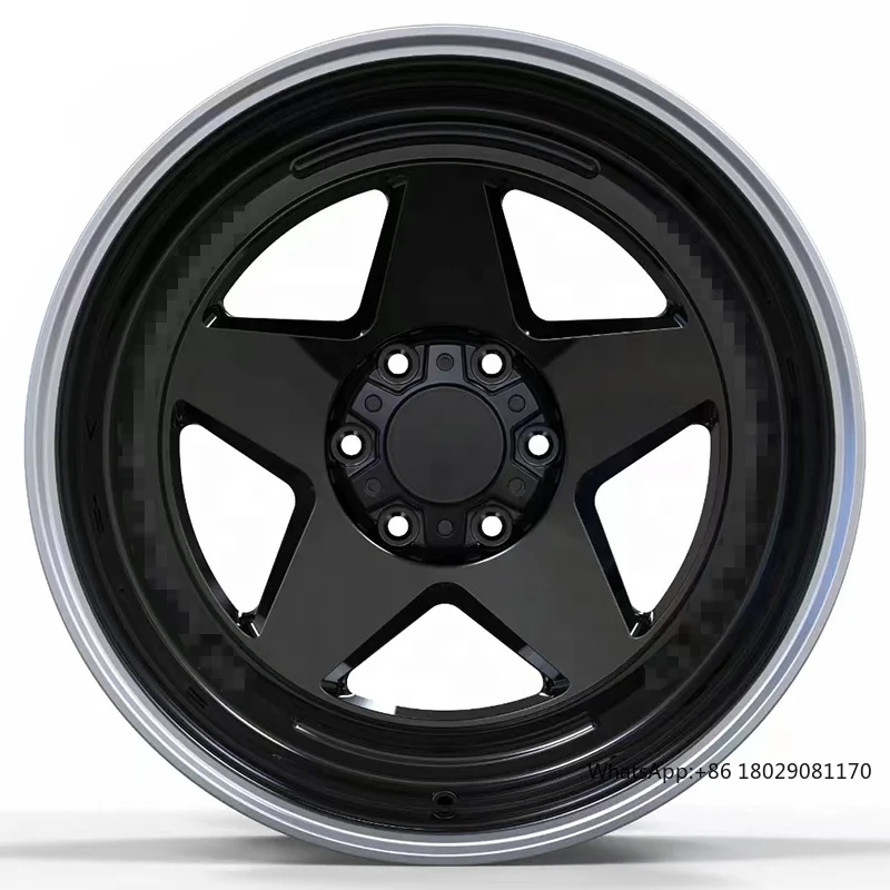 

22-inch 6-hole 5-spoke Custom Forged Wheels for Toyota Land Rover Wrangler 6X139.7 Off-road Vehicle Wheels