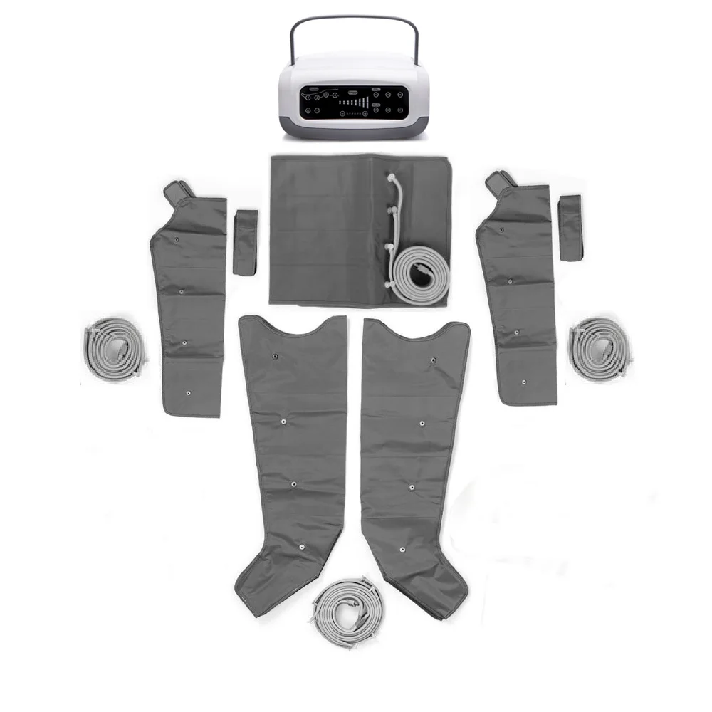 Sports Recovery Pressotherapy Machine Recovery Boots for Body Limbs Full Legs Arm Waist Massage Relaxation and Circulation