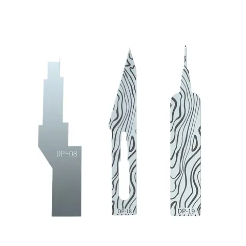MIJING DP-08 스크린 지지대 유지 보수 블레이드, DP-18 No.11 비자성 블레이드, DP-19 분해, 접착제 제거 수리, 신제품