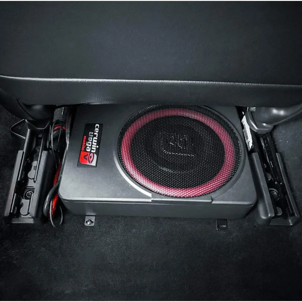 Cerwin vega VPAS10 10 "2Ω 550W Max / 200W RMS Powered Active Subwoofer Enclosure + Bass Knob