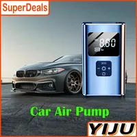 150PSI Portable Air Compressor for Cars, 120W Rechargeable Cordless Tire Inflator with Digital Gauge