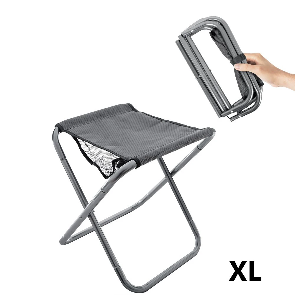 Portable Folding Stool, Aluminum Camping Stool,Outdoor Ultra Light Travel Picnic Camping Fishing Chair Foldable, Hiking Stool