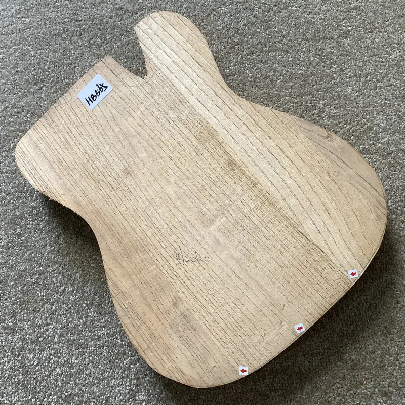 HB565 Unfinished  Electric Guitar Body   Uncut Solid Alder TL DIY Guitar Parts Replace Accessories NO Paints Surface Dirty