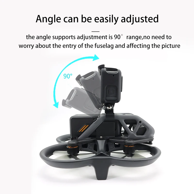 Dji Vata-カメラエクステンションブラケット,クリップポート,パノラマスポーツカメラ,マウント,アダプターホルダー,アクセサリー
