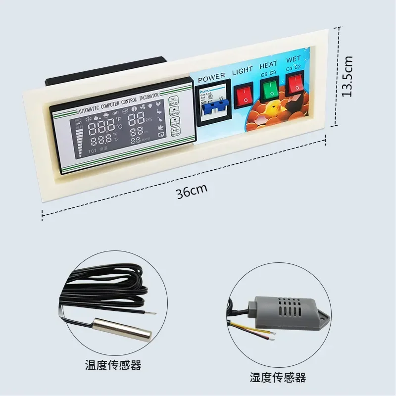 

NEW New Incubator XM-18SE Controller Fully Automatic Incubator Temperature Controller Breeding Incubation Equipment Accessories