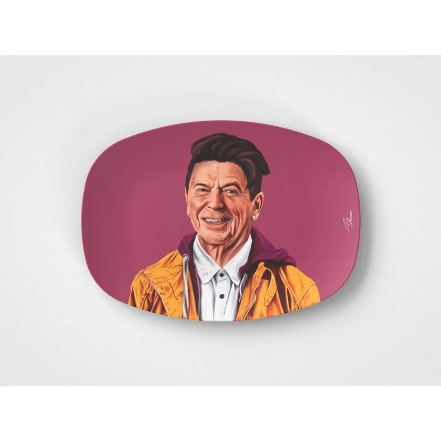 

Подарочное блюдо Ronald 10x14 Политическая идея подарка