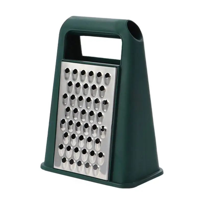 

Box Gratters Vegetable Cheese Grater Box Stainless Steel Vegetable Slicer Non-Slip Potato Shredder Kitchen Gadget With Handle