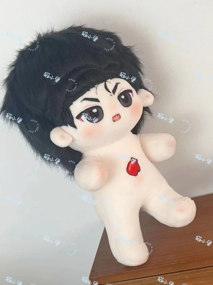 Koreanische anime zhou zaijing jindan jinx kim dan 20cm wechsel kleidung plüsch puppen spielzeug weich ausgestopft plushie a6814