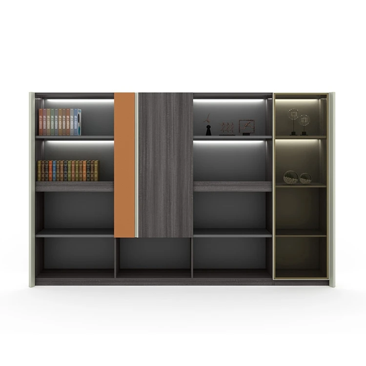 

# Китайская офисная мебель, роскошный офисный шкаф для документов, деревянные шкафы для документов со стеклянными дверцами