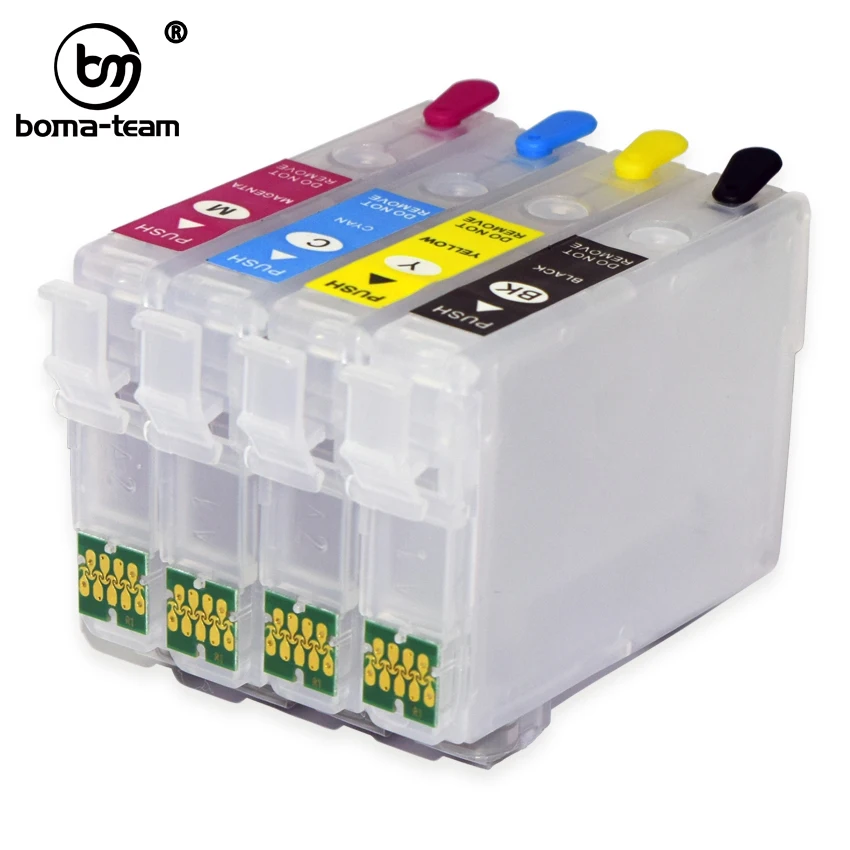 Cartucho de tinta recargable Europa T2991-T2994 29XL con arco para impresoras Epson XP-235 XP-332 335 435 245 247 342 345 442 445 432