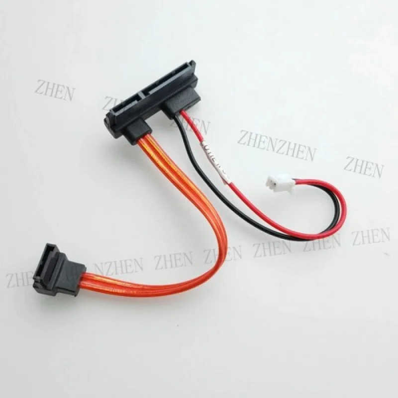 Y Y Right Angle 7+15 Pin 22Pin SATA Data 2P Power Cable for Mini PC ITX Mainboard