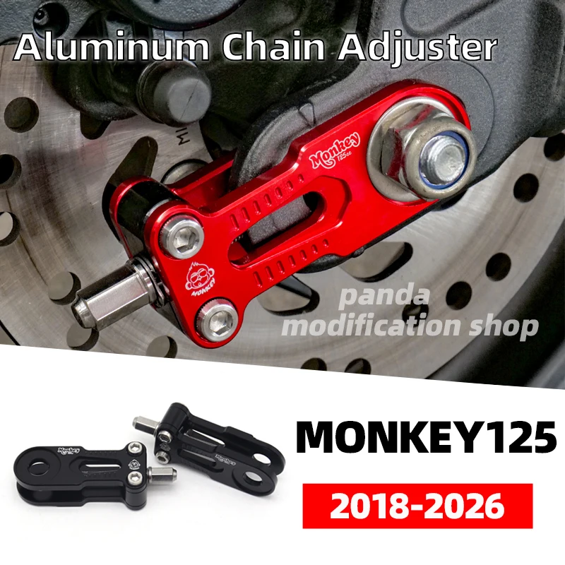 

For HONDA MONKEY125 Chain Adjuster MONKEY 125 Chain Tensioner 2018-2026 Rear Axle Adjuster