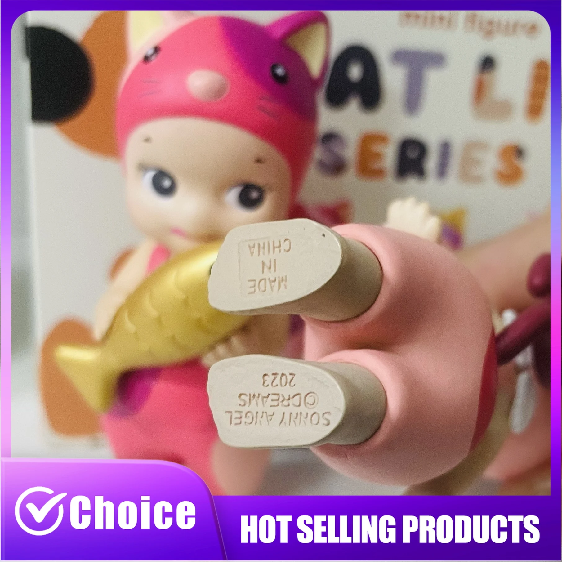 

Sonny Angel Blind Box Cat Life Series Mini Cat Figure Cute Collectible Toy Doll Gift for Kids Fans Birthday Present Kawaii