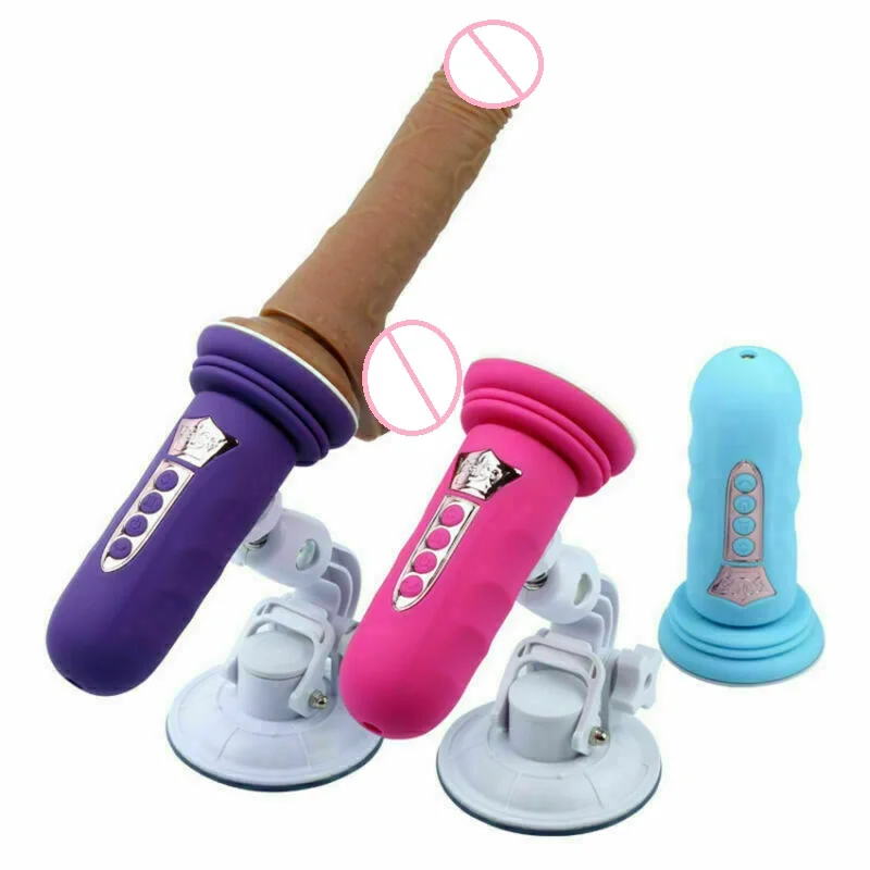 Automatic Telescopic Sex Machine Dildo G-Spot Vibrator with Suction Cup Female Masturbator Vagina Massager for Women Sex Toys