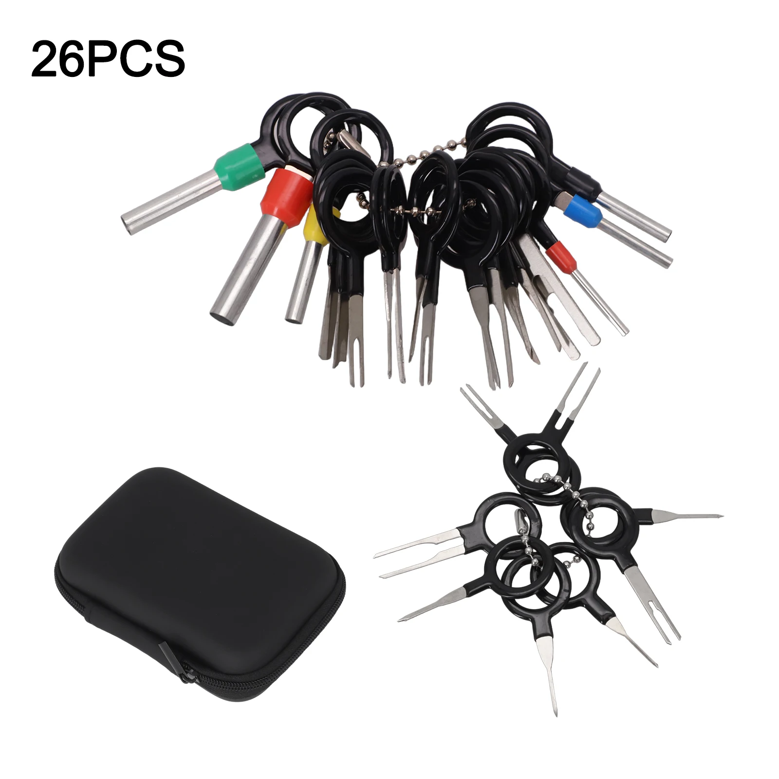 Terminal Puller Set Pin Ejector Tool Vehicle Maintenance Ergonomic Design Tools Pin Ejector Wire Kit For Cars Auto