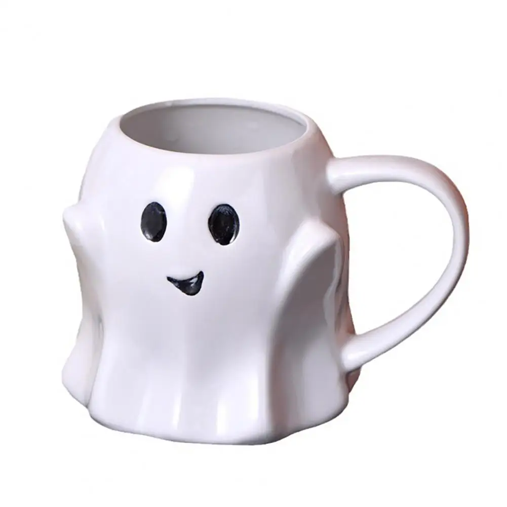 Office Decor Mug 3d Couple Ceramic Mug for Tea Coffee Hot Chocolate Halloween Easter Christmas Gift Cute Ghost Elf Design Sleek