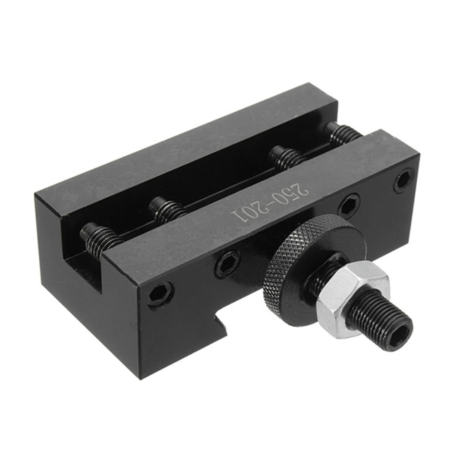 

【Hot-Selling!】2Pcs Bxa Quick Change Cnc Lathe Tool Post 1 Turning Facing Holder Holder For Lathes Tools - 250-201 10-15Inch & 25