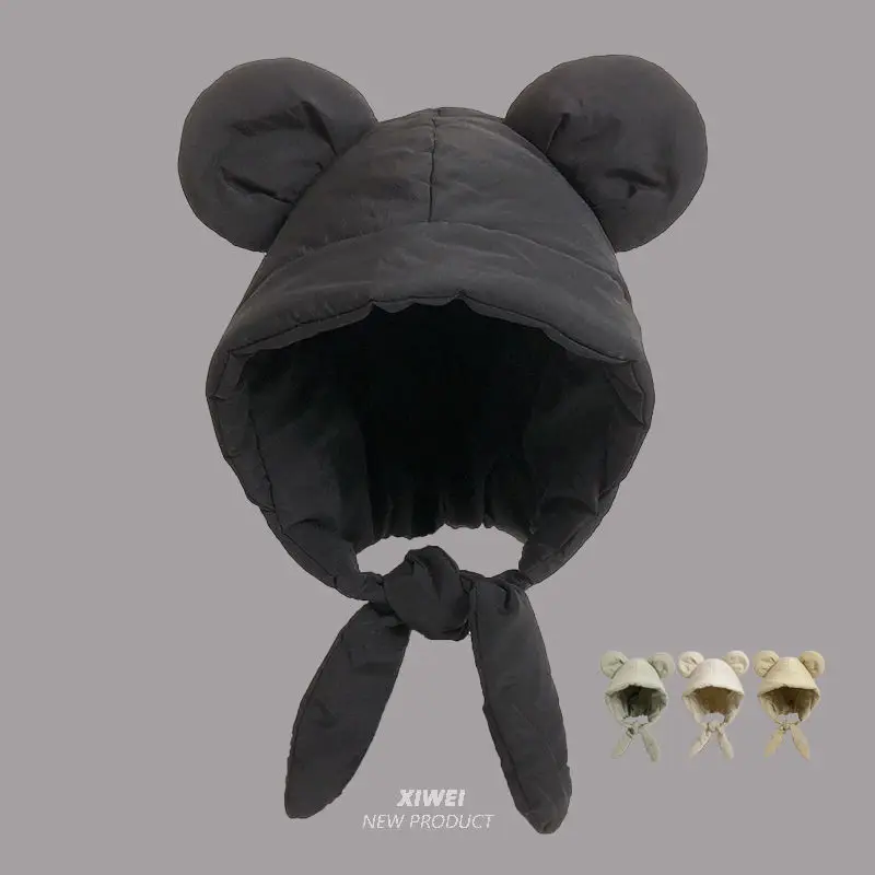 

Шапка Lei Feng с головными ушками, женская зимняя легкая теплая защита ушей от холода, теплая велосипедная шапка Baotou 2025