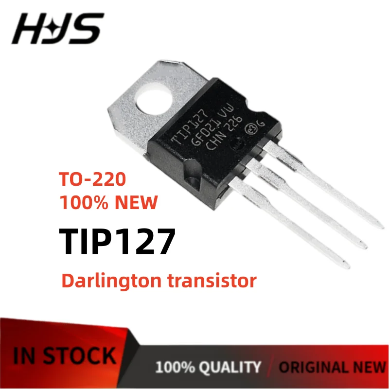 10-100PCS New TIP127 TIP 127 TO-220 Darlington transistor Best quality