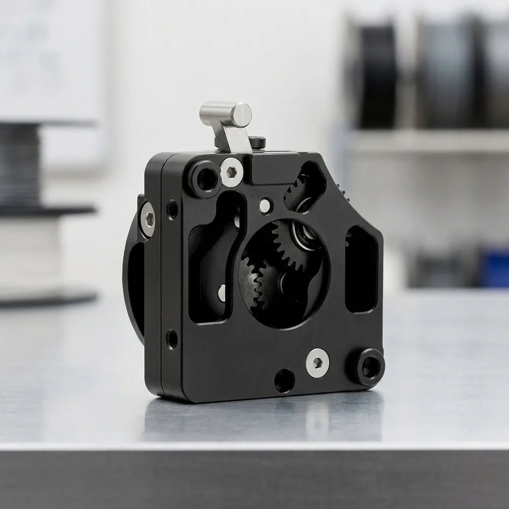 All Metal Extruder Dual Gear 50N Force High-Performance Extruder For K1 MaxSEK1CEnder-3 V3Plus Printer Upgrade Replacement Part
