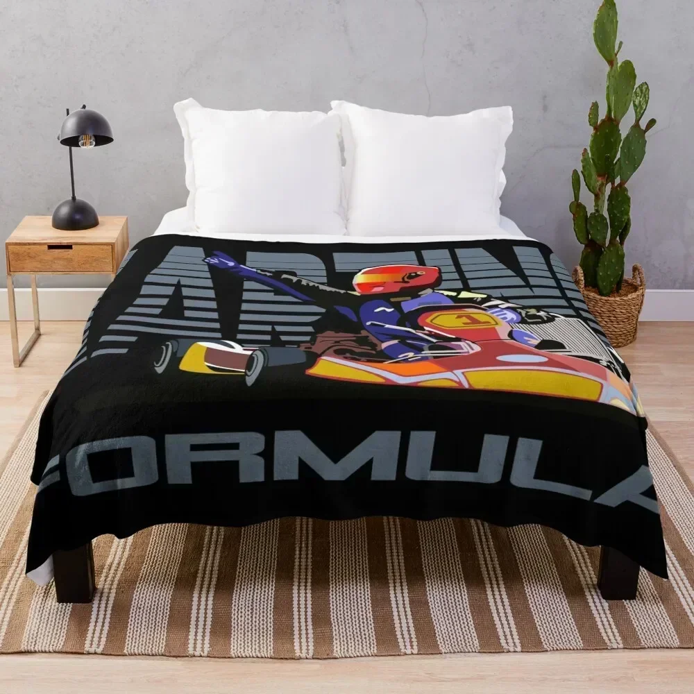 

Karting Throw Blanket All Season Lightweight Soft Blanket for Bed