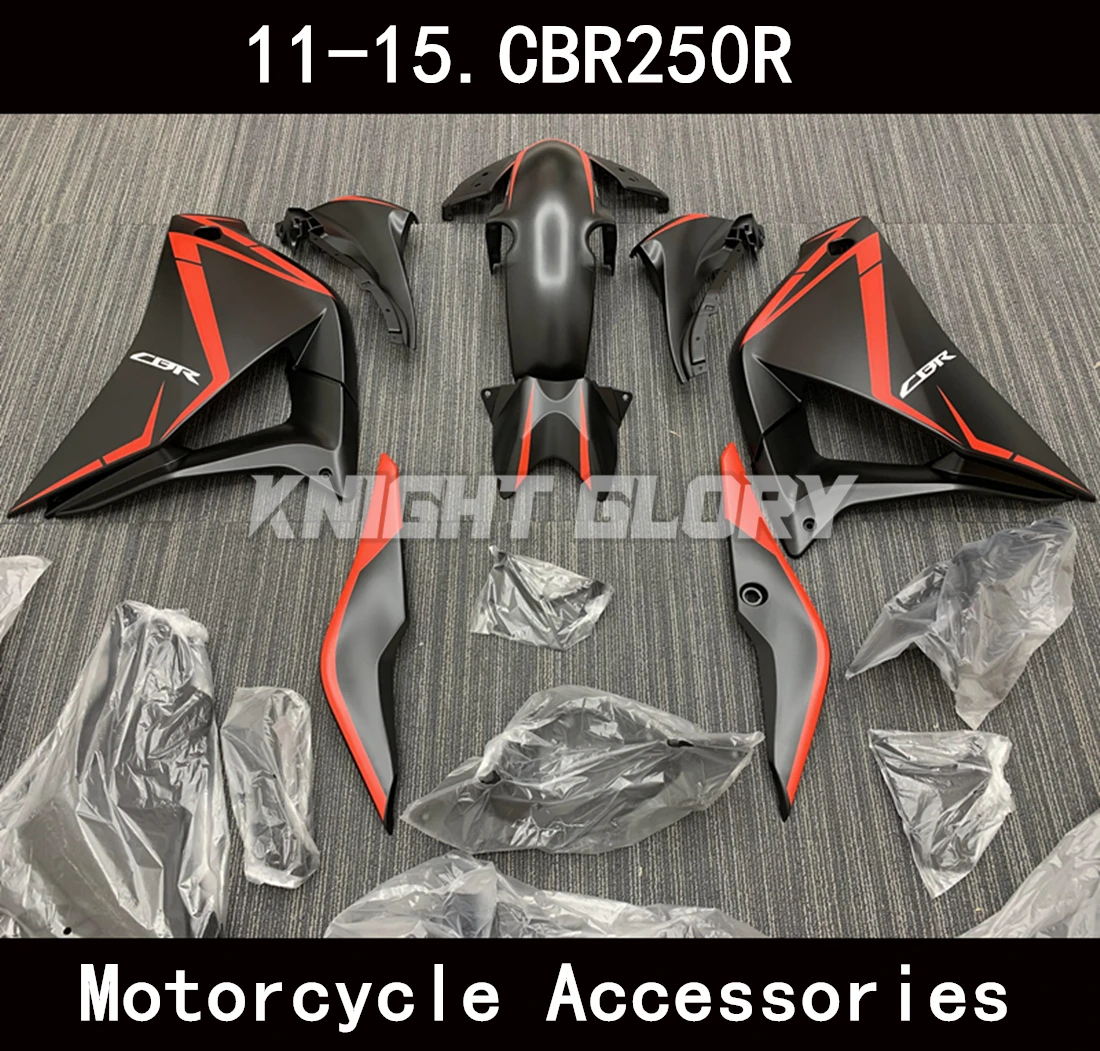 Suitable for CBR250R 2011-2015 MC41 Motorcycle Shell Fairing Spoiler Body ABS Injection Molding