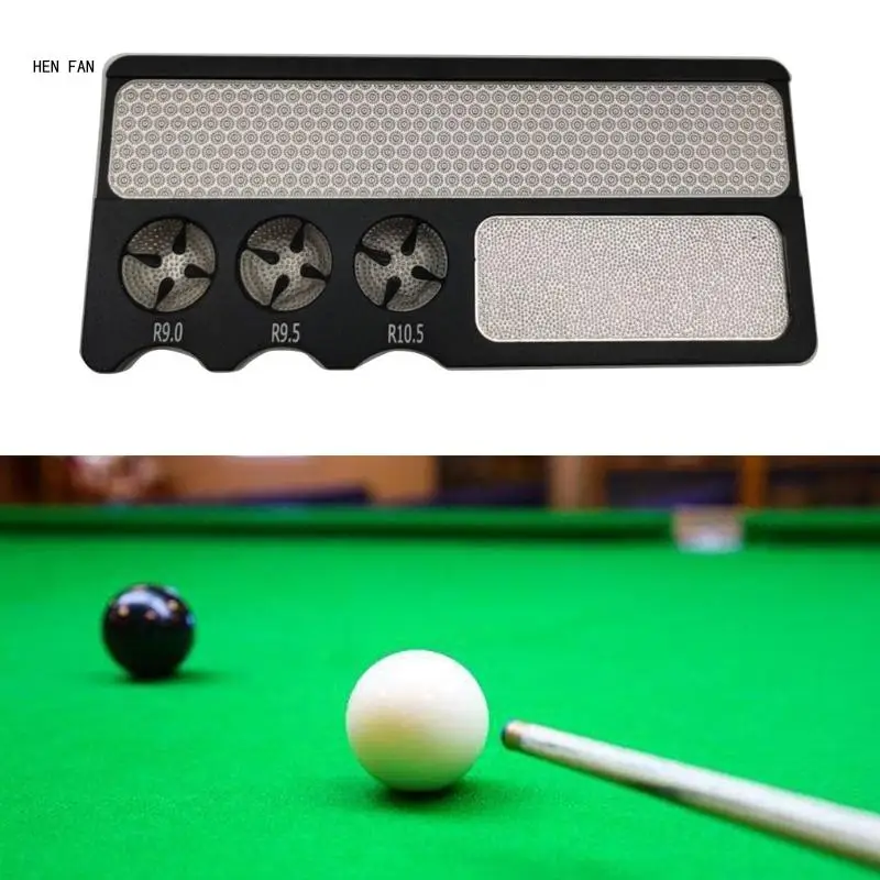 Snooker Billiard Pool Cue Tip Tool, Portable Repair Cue Tip Repair Scuffer M89D