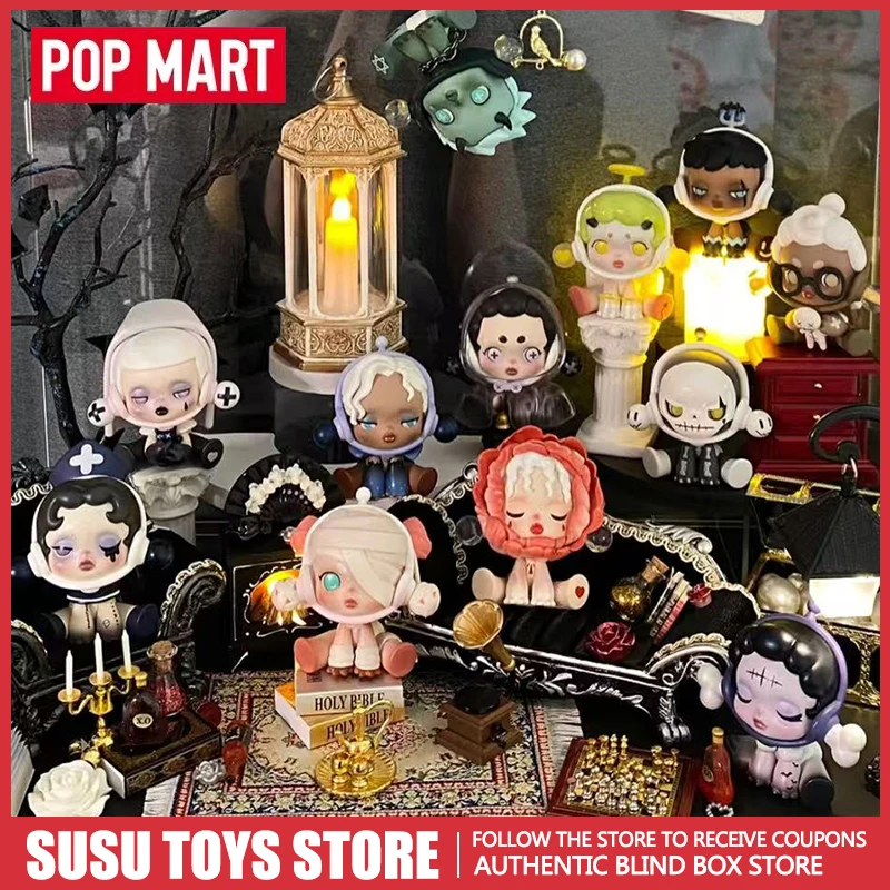 

Authentic POP MART SKULLPANDA Ancient Castle Series Blind Box | Mystery Guess Bag | Cute Anime Figurine Desktop Ornament Gift