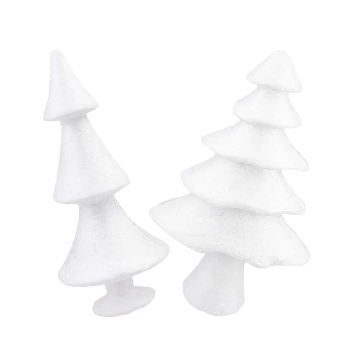 

2pcs Foam Christmas Diy Craft Ornament Material Easy Painting Decorative Props For Church Preschool Home Xmas New