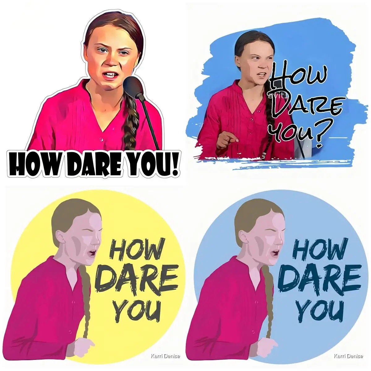 

How Dare You! Car Styling Vinyl sticker Window Bumper Decal Waterproof Accessories Tuning Vehicles