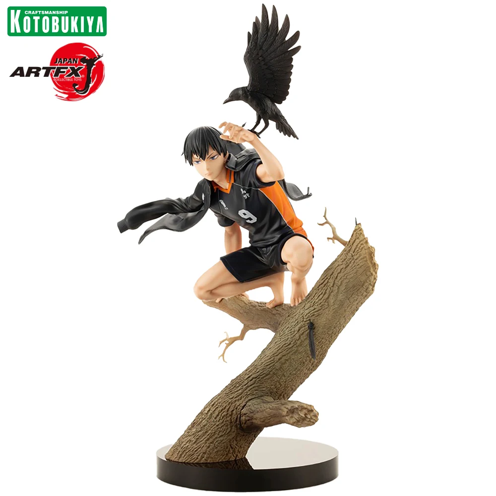 재고 Kotobukiya ARTFX J Tobio Kageyama (Haikyuu!!!) 29 cm 훌륭한 애니메이션 피규어, 절묘한 수집 모델 장식 장난감