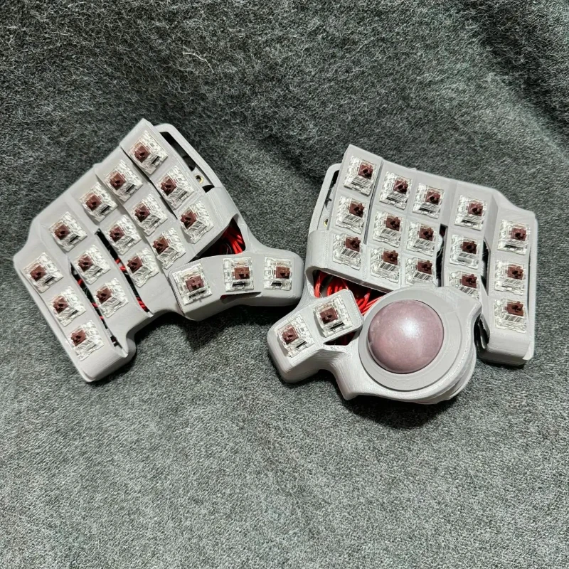 NEW Charybdis Nano Curved Split Keyboard Kit 3x5 Custom