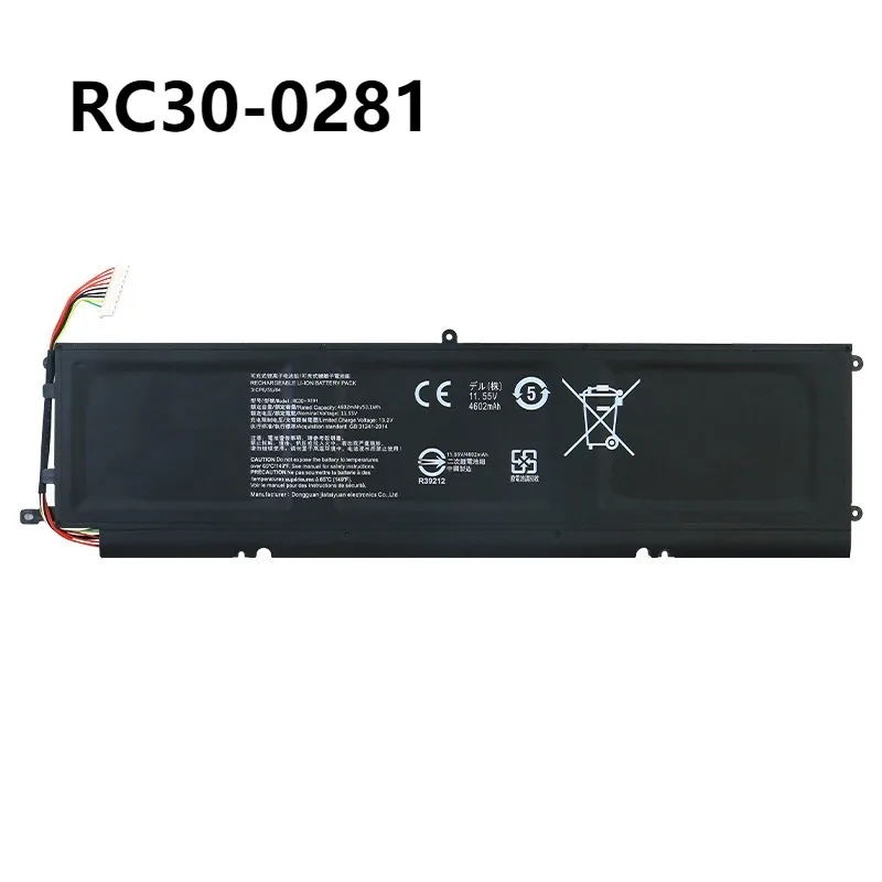 RC30-0281 Аккумулятор для ноутбука Razer Blade Stealth 13 Stealth 13 2018 2019 GTX 1650 Max-Q RZ09-03102E52-R3U1 4602 мАч RC30-0281 Аккумулятор для ноутбука Razer Blade Stealth 13 Stealth 13 2018 2019 GTX 1650 Max-Q RZ09-03102E52-R3U1 4602 мАч
