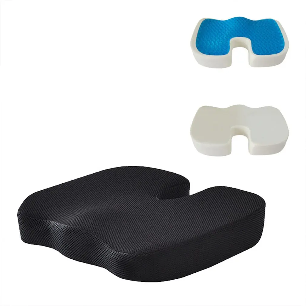 

Ergonomic Cushion Seat Covers New Memory Cotton Seat Cushion Slow Rebound Foam Buttock Cushion Office Travel