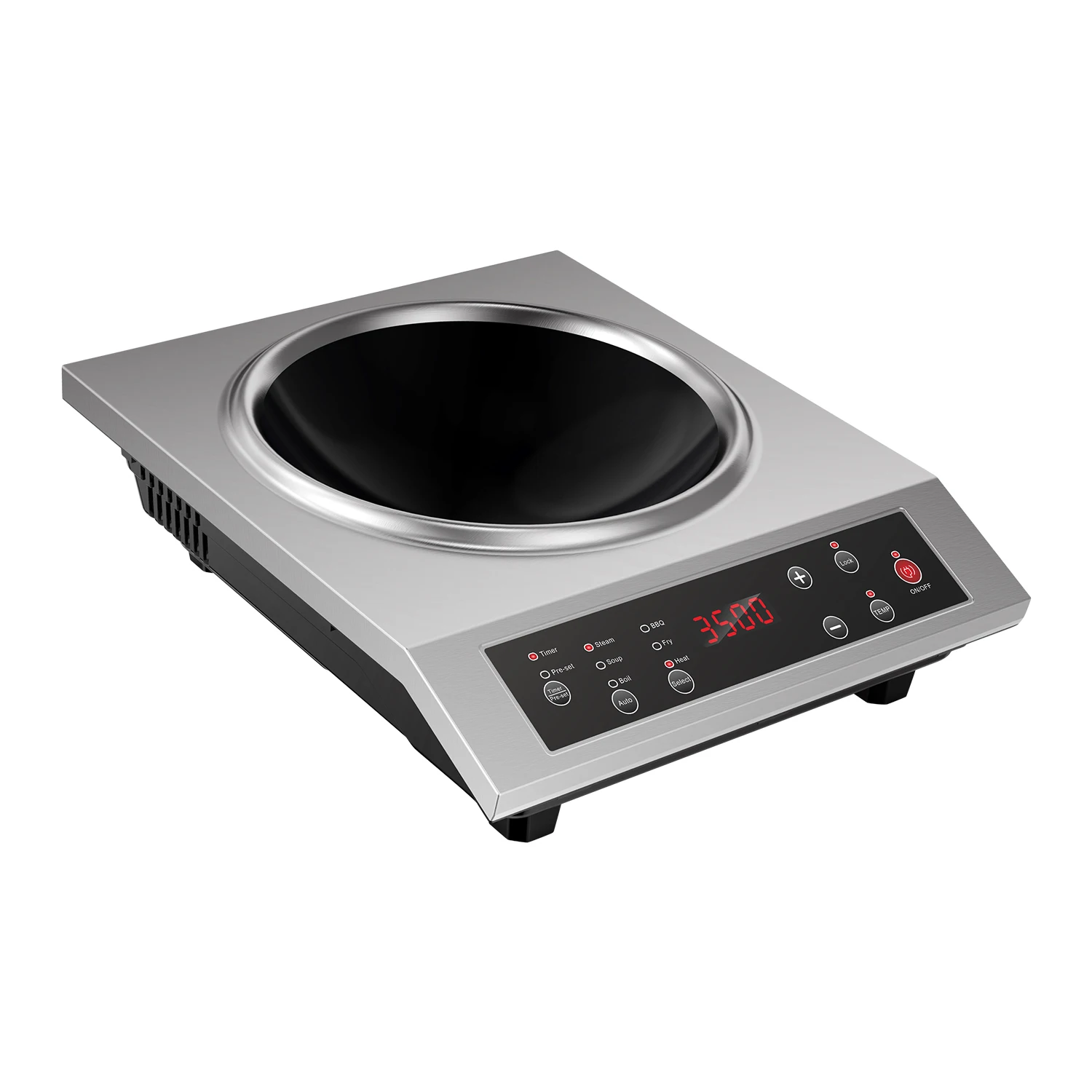 Высокоэффективная коммерческая индукционная плита с одной конфоркой мощностью 3500 Вт