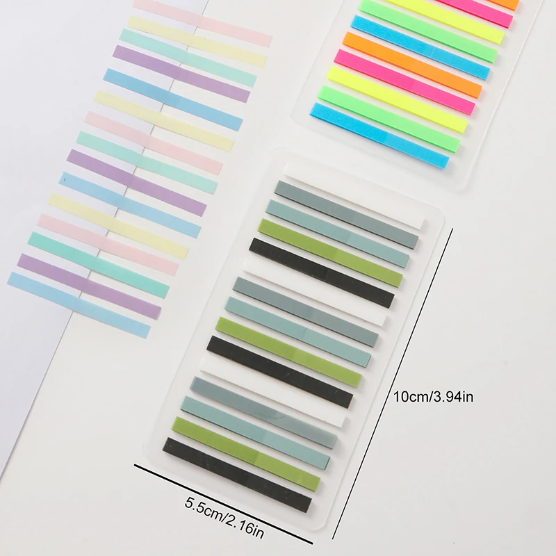 300 Sheets Color Self Adhesive Memo Pad Sticky Notes Bookmark   Sticker Marker Memo Sticker Paper Office School Supplies